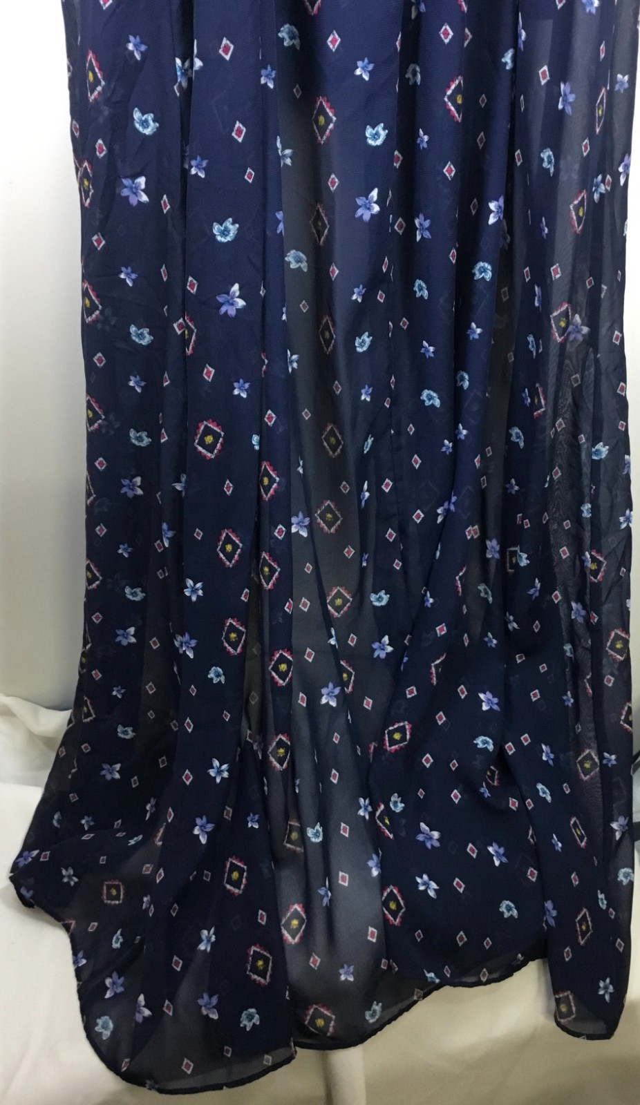 No Boundaries High Low Summer Maxi Floral Size L (11-13) Romper Sun Dress