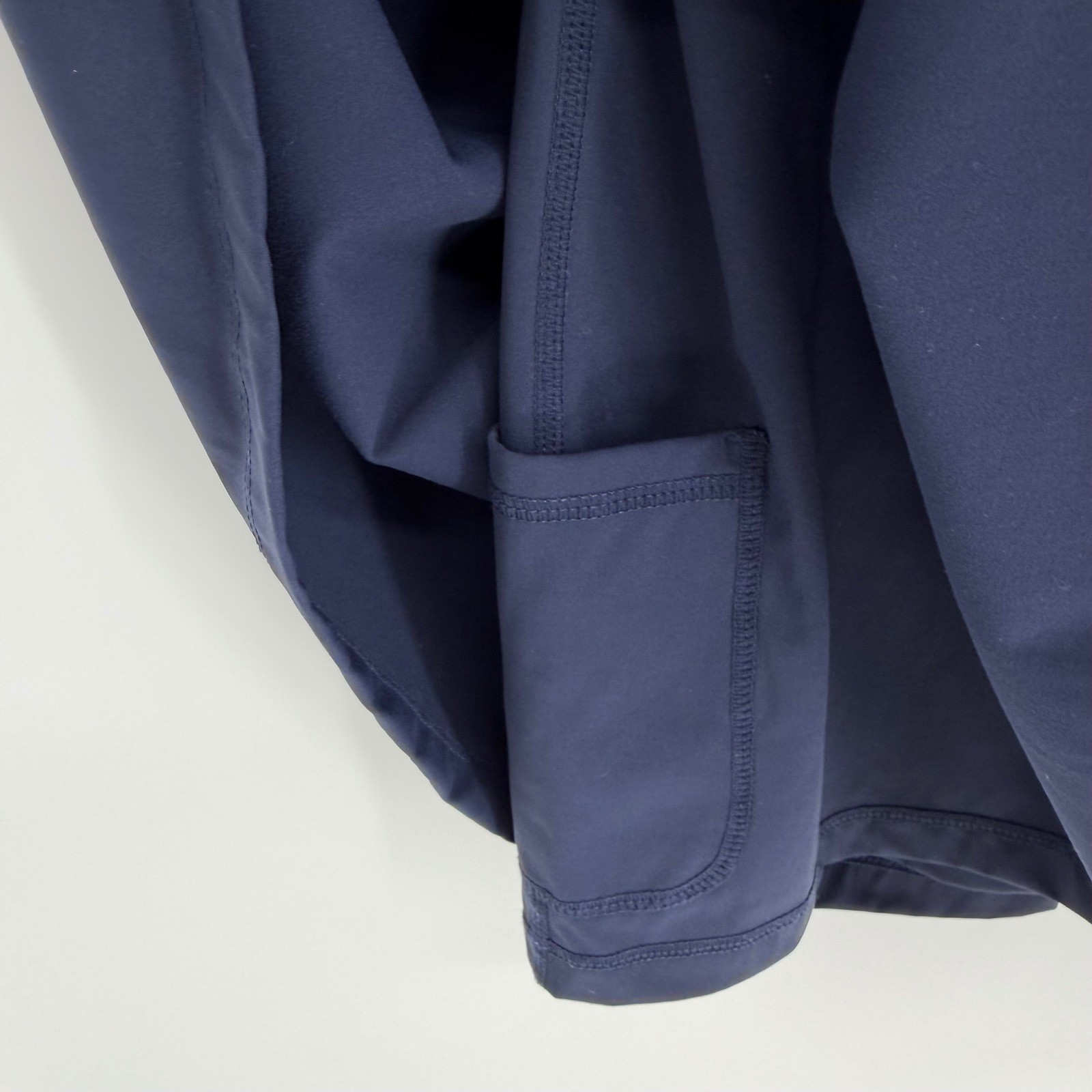 THE UPSIDE THE COLETTE MINI TENNIS DRESS NAVY BLUE PLEATED SIZE 10 ACTIVEWEAR