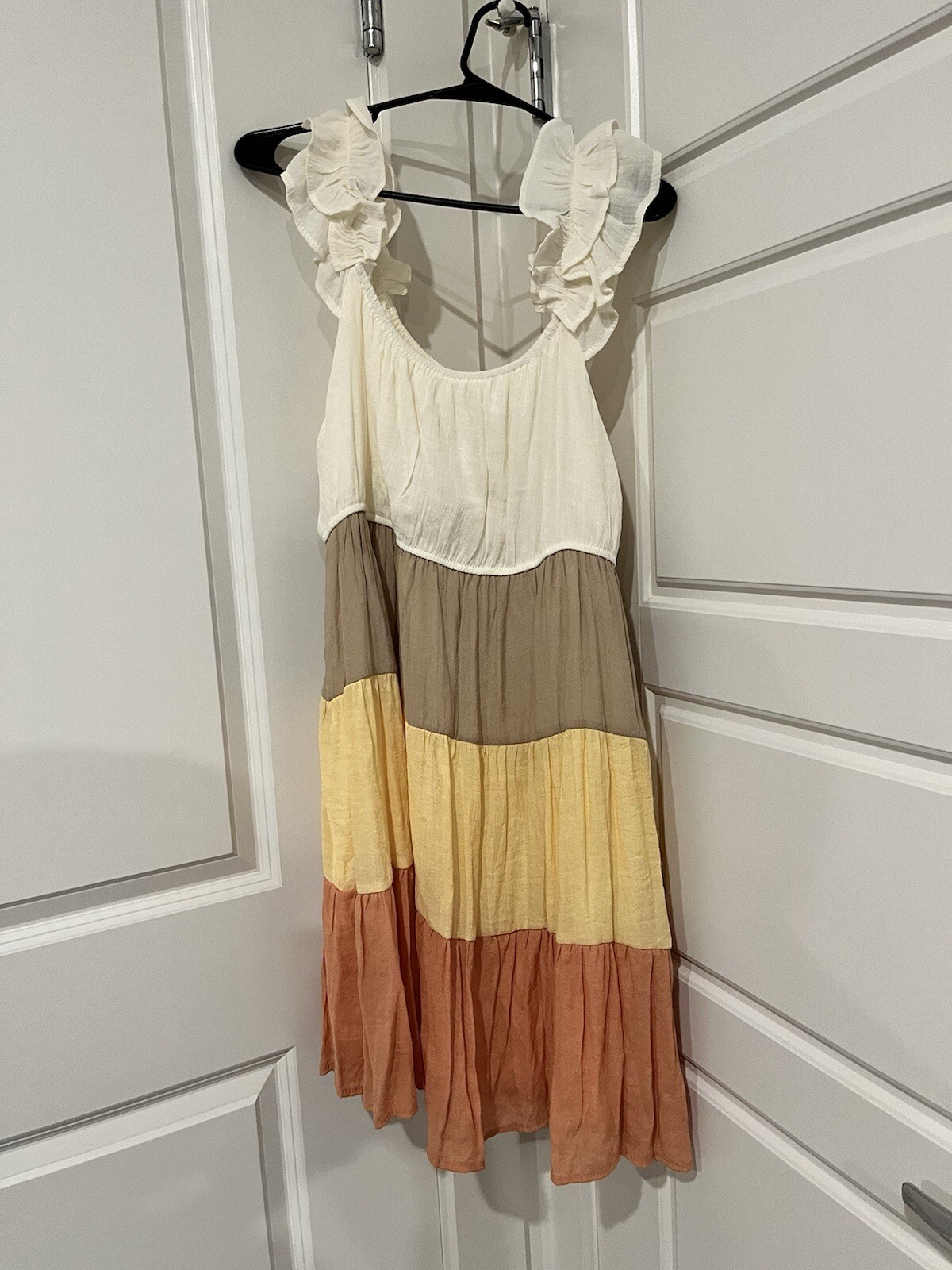 perch by blu pepper colorblock dress XL NWT