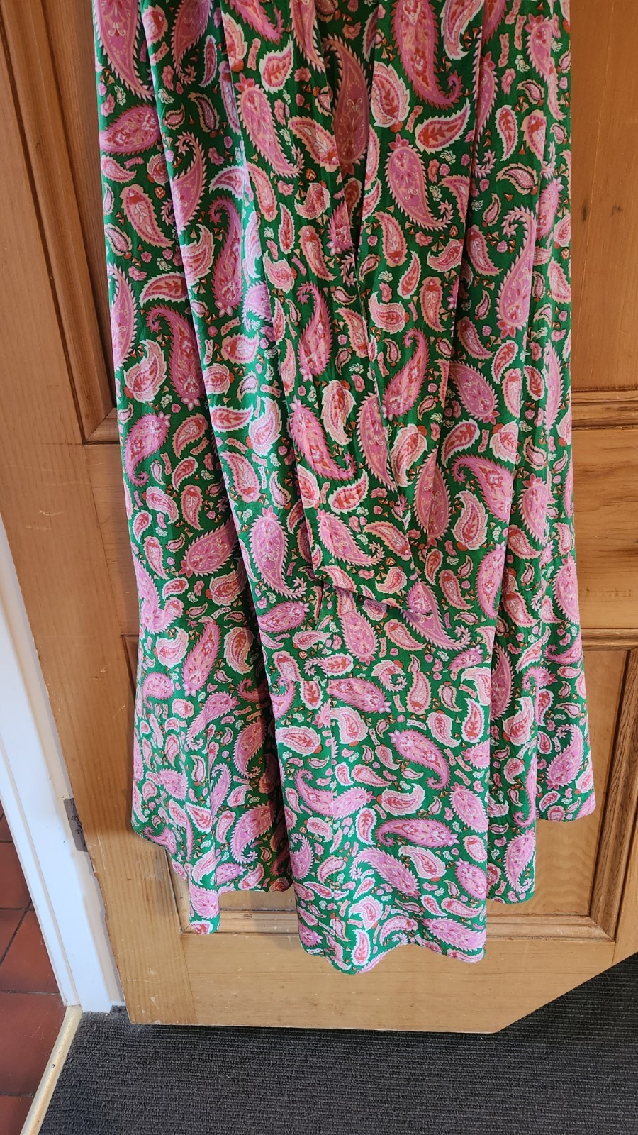 Scanlan Theodore Cotton Paisley Dress