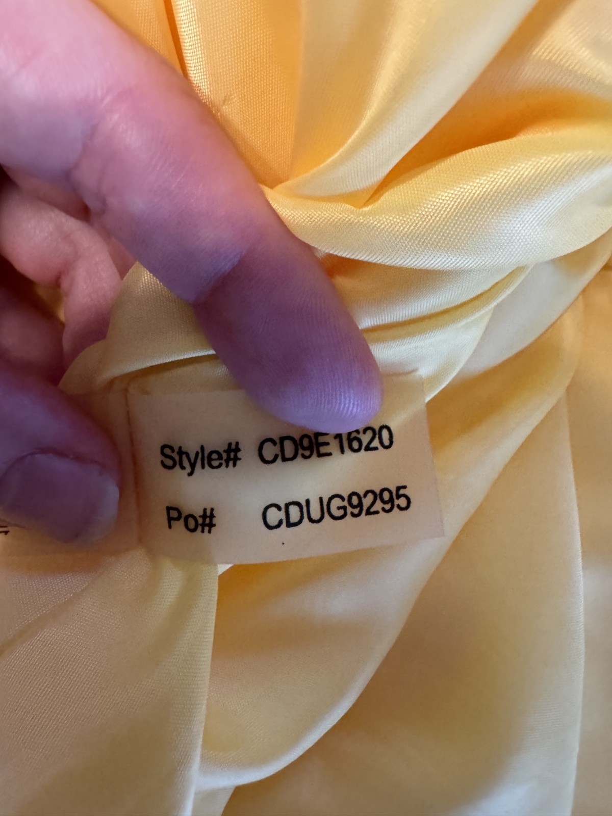 Women’s Calvin Klein Yellow A Line Formal Criss Cross Back Midi Size Small