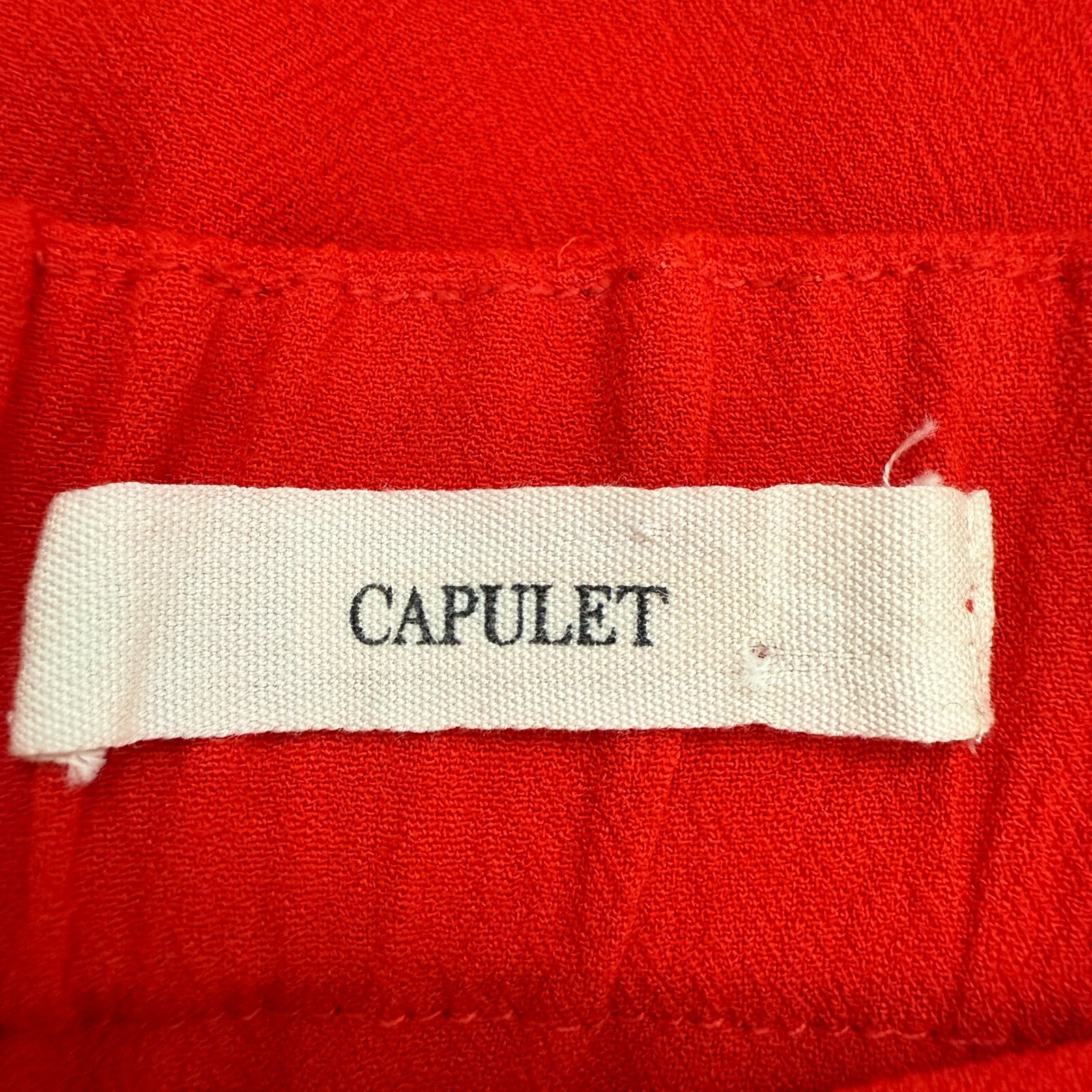 Capulet Giulia Off the Shoulder Mini Dress Womens Small Cherry Red Revolve Party