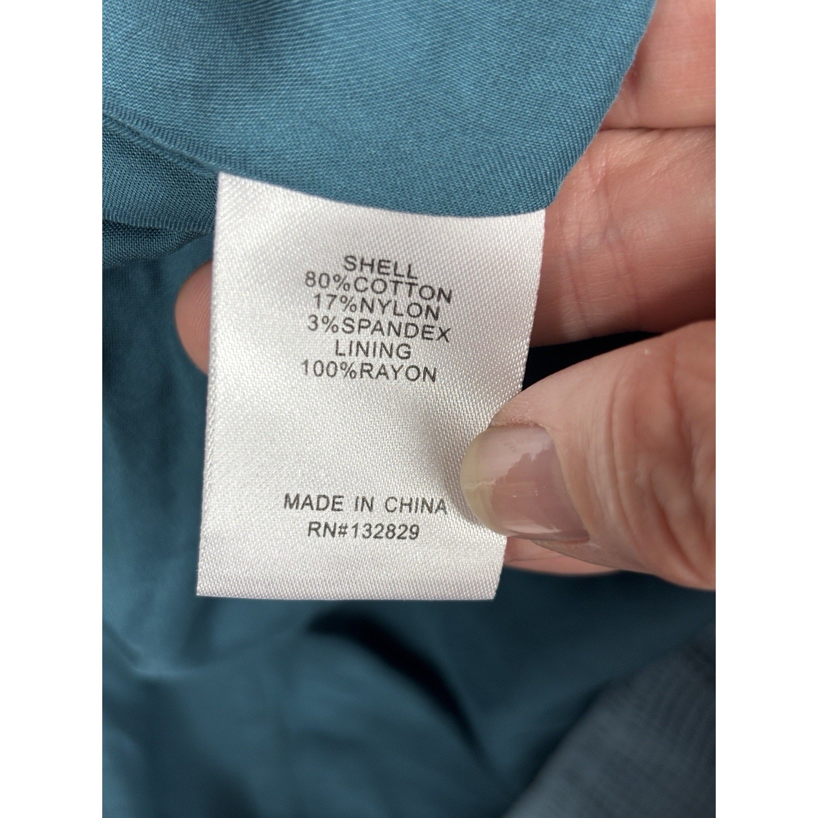 Tularosa Nanette Cut Out Dress Dusty Blue Small Cotton Blend Lined Maxi Plunge