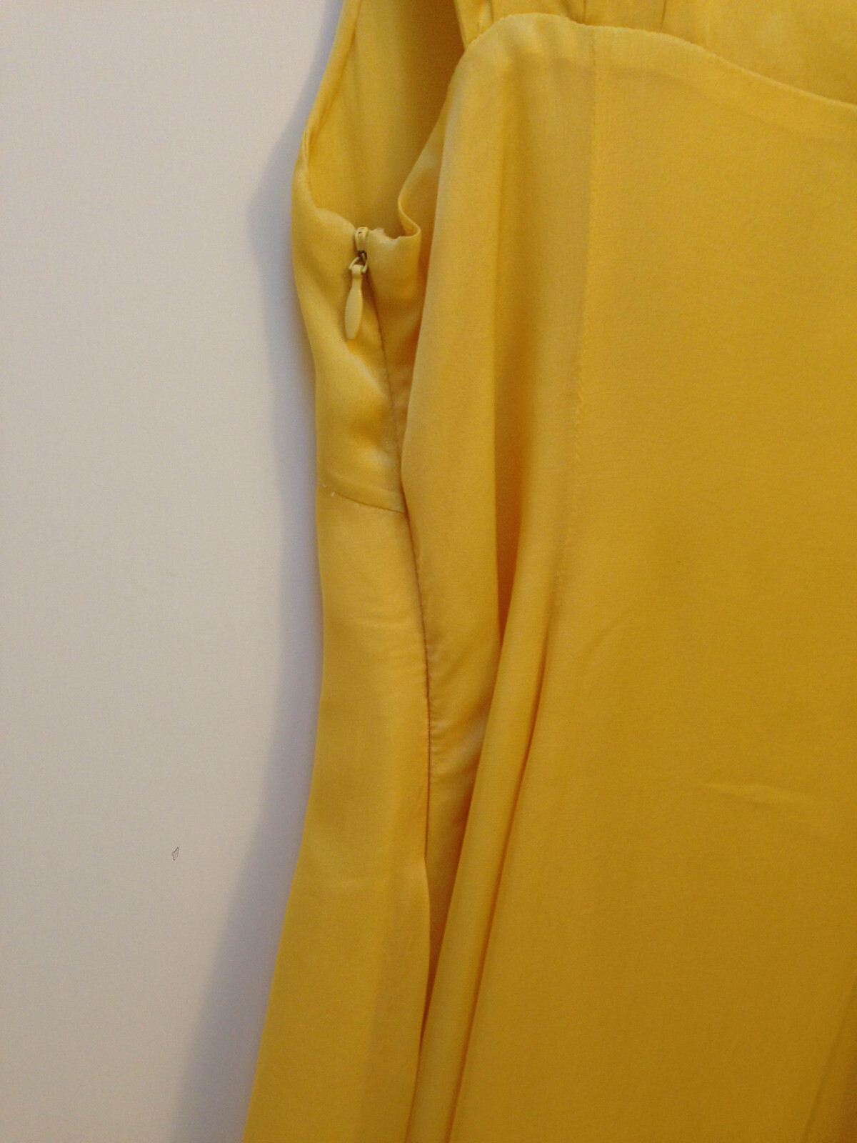 Worn 1x $1980 Moschino BRA FRIENDLY sleeveless silk dress lining size IT 42 US 6