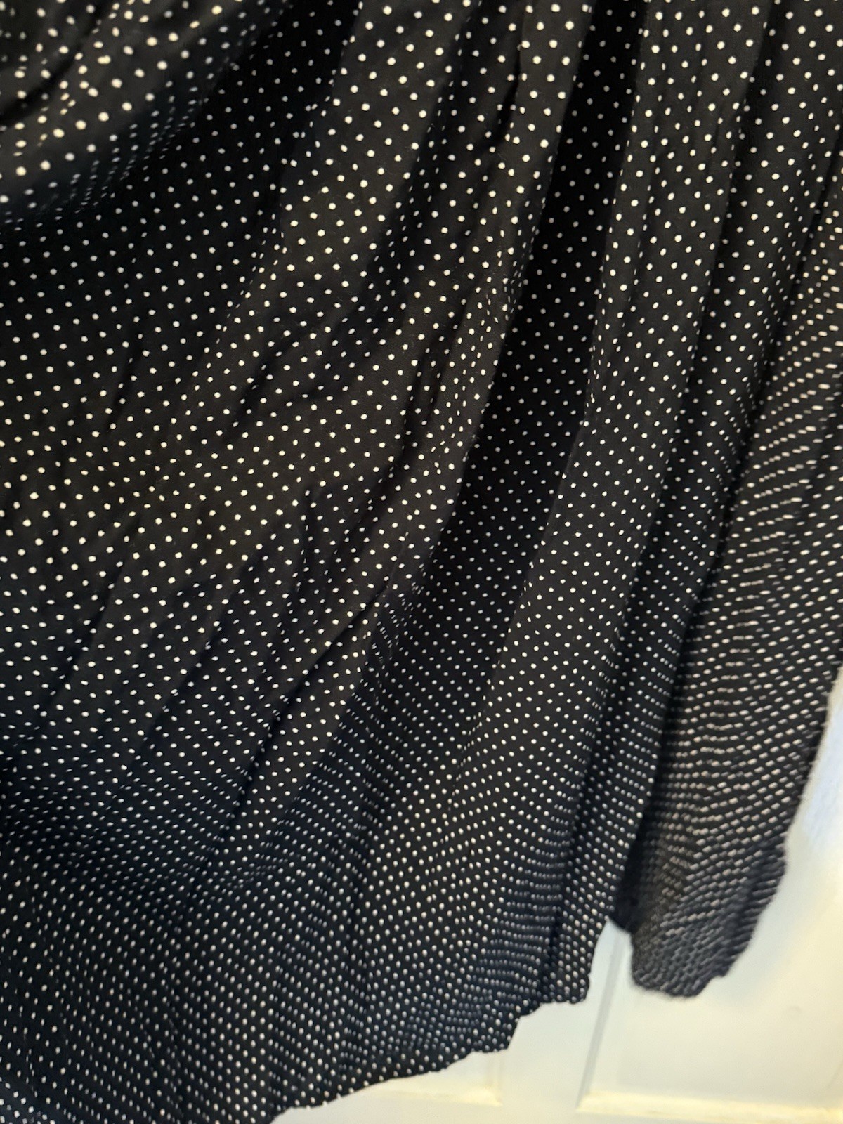 Dorothy Perkins Vintage Navy Spotty Tea Dress – Size 12 – Brand New With Tags