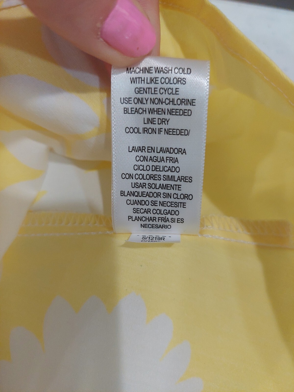 NEW Studio One New York Yellow Flower Sun Dress Size Large Boho Summer 1219R NWT