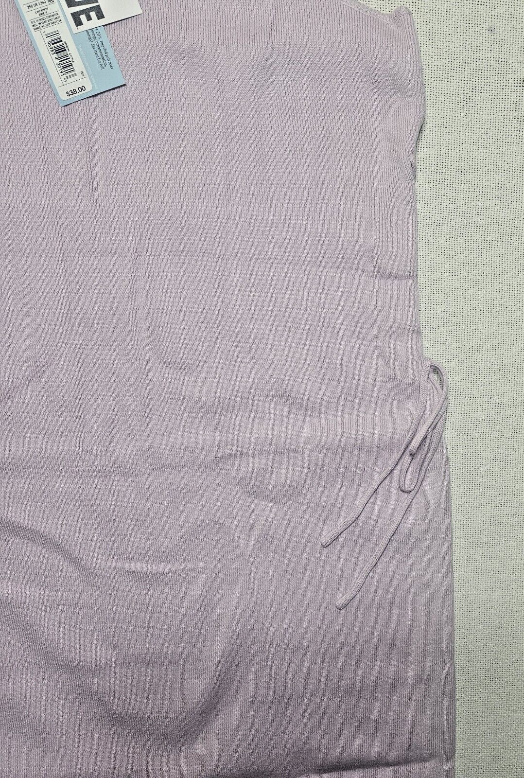 Future Collective Lavender Midi Sweater Dress Sleeveless ~ Women’s ~ Sz: 1X