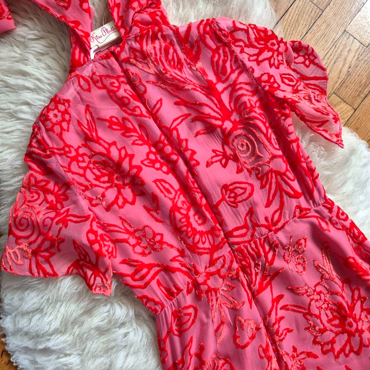 Peter Pilotto Devore Silk Blend Dress – Upcycling Project – Designer fabric