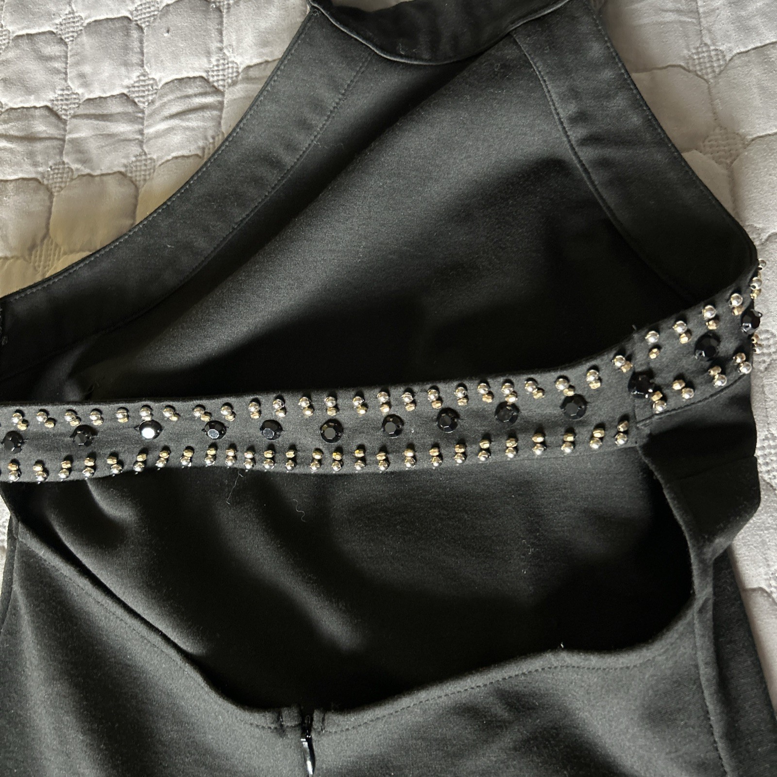 Black Sequence Dress Size M