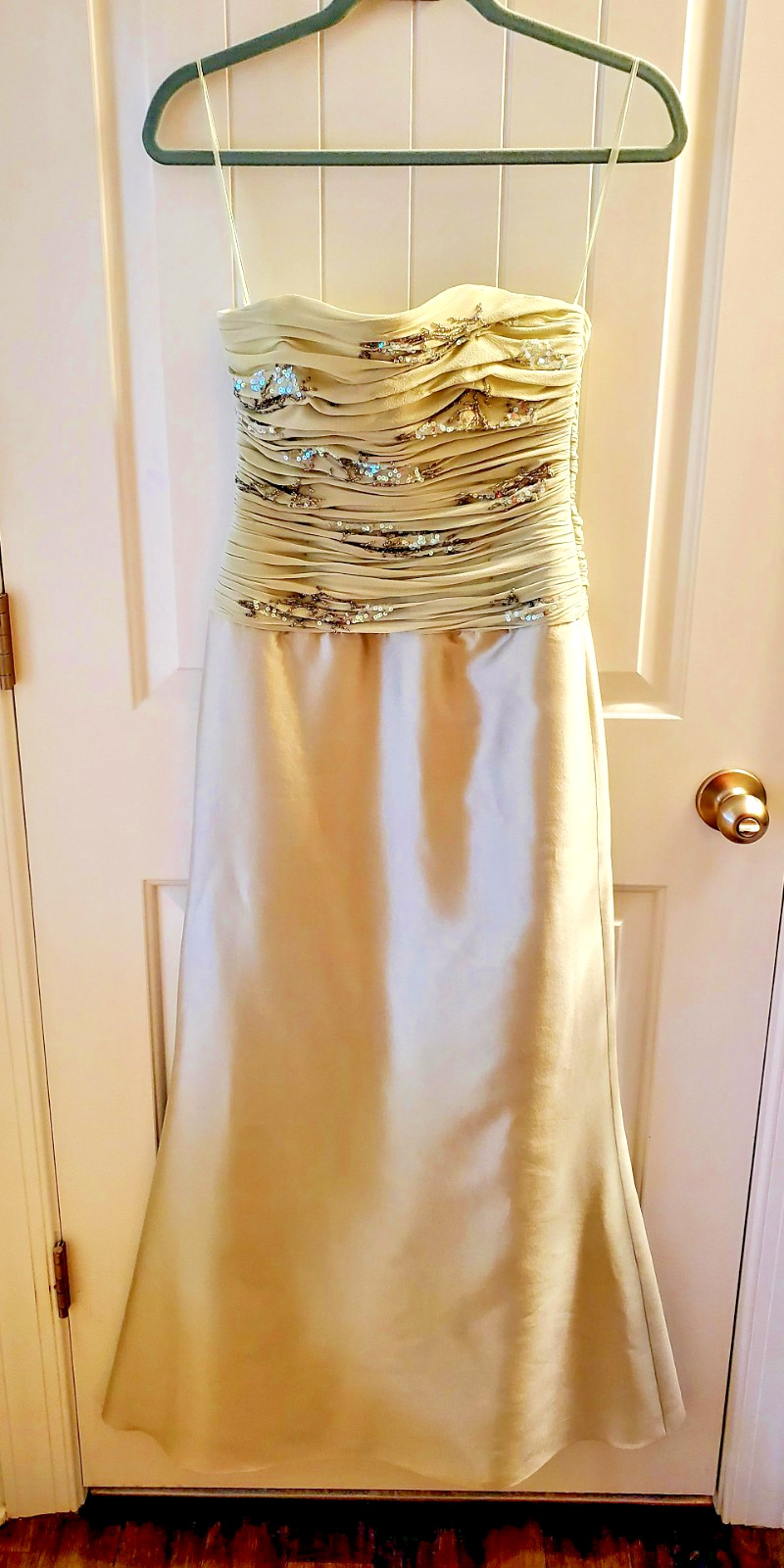 RICKIE FREEMAN for TERI JON NITES DRESS-SHIRRED GOWN & BOLERO JACKET-SIZE 2-NEW
