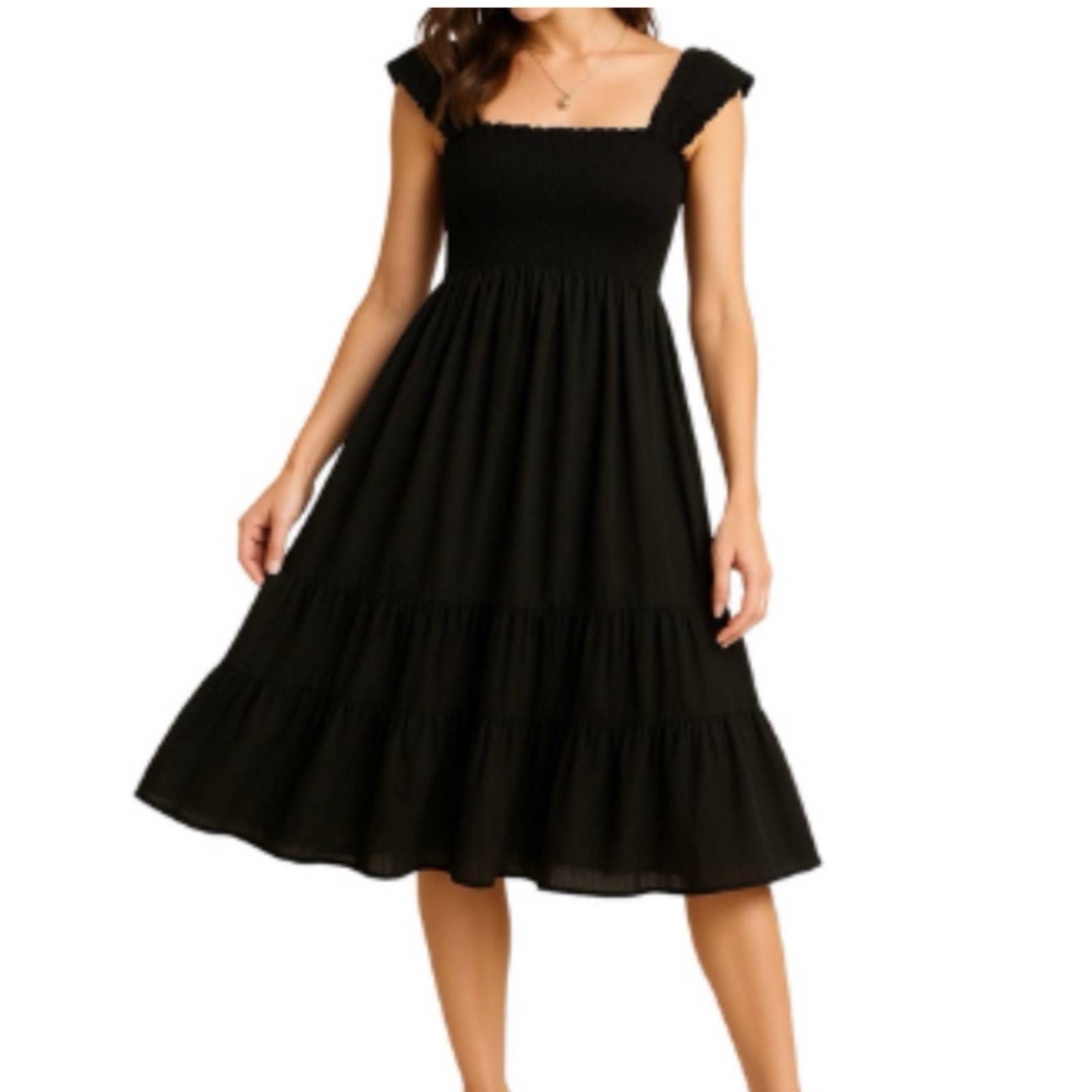 Hard Tail Smocked Dress