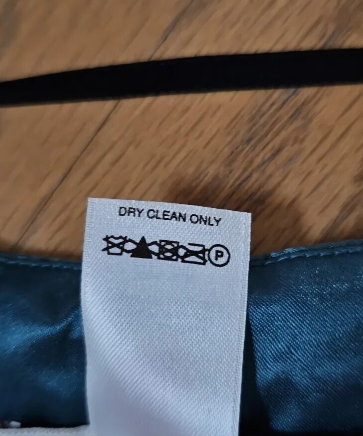 NEW $285 Laundry by Design 100% Silk Black Straps Cocktail Prom Blue Dress Sz 10