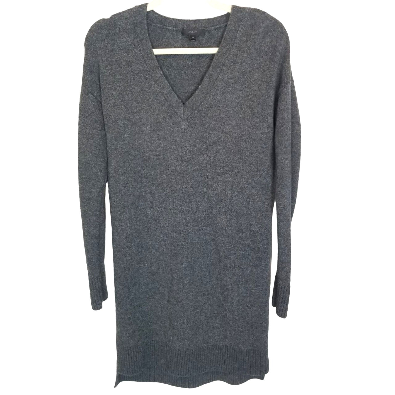 J. Crew Womens Wool Alpaca Sweater Dress XS Classic Preppy Old Money Minimalist