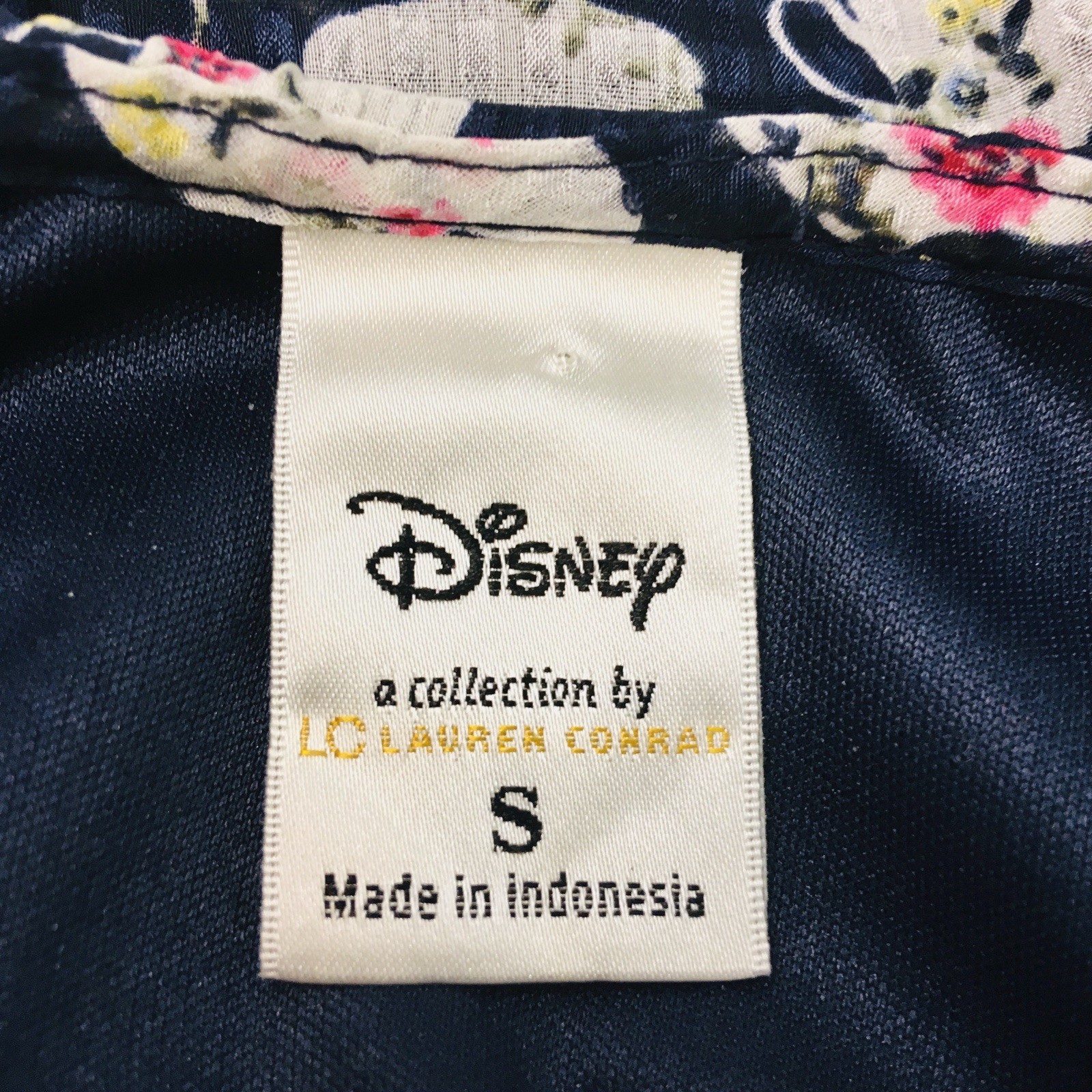 Disney Lauren Conrad Dress Sz S Alice In Wonderland Dancing Tea Pots Fairycore