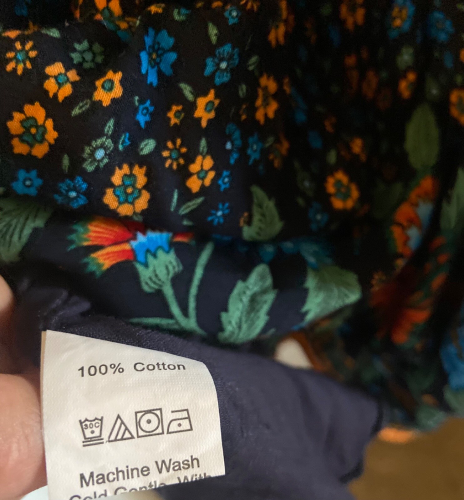 Cotton Lined Sundress Size M
