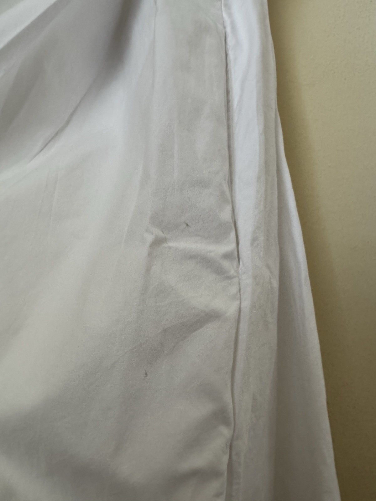 Daniela Gregis Sleeveless Dress Cotton White One Size G2U