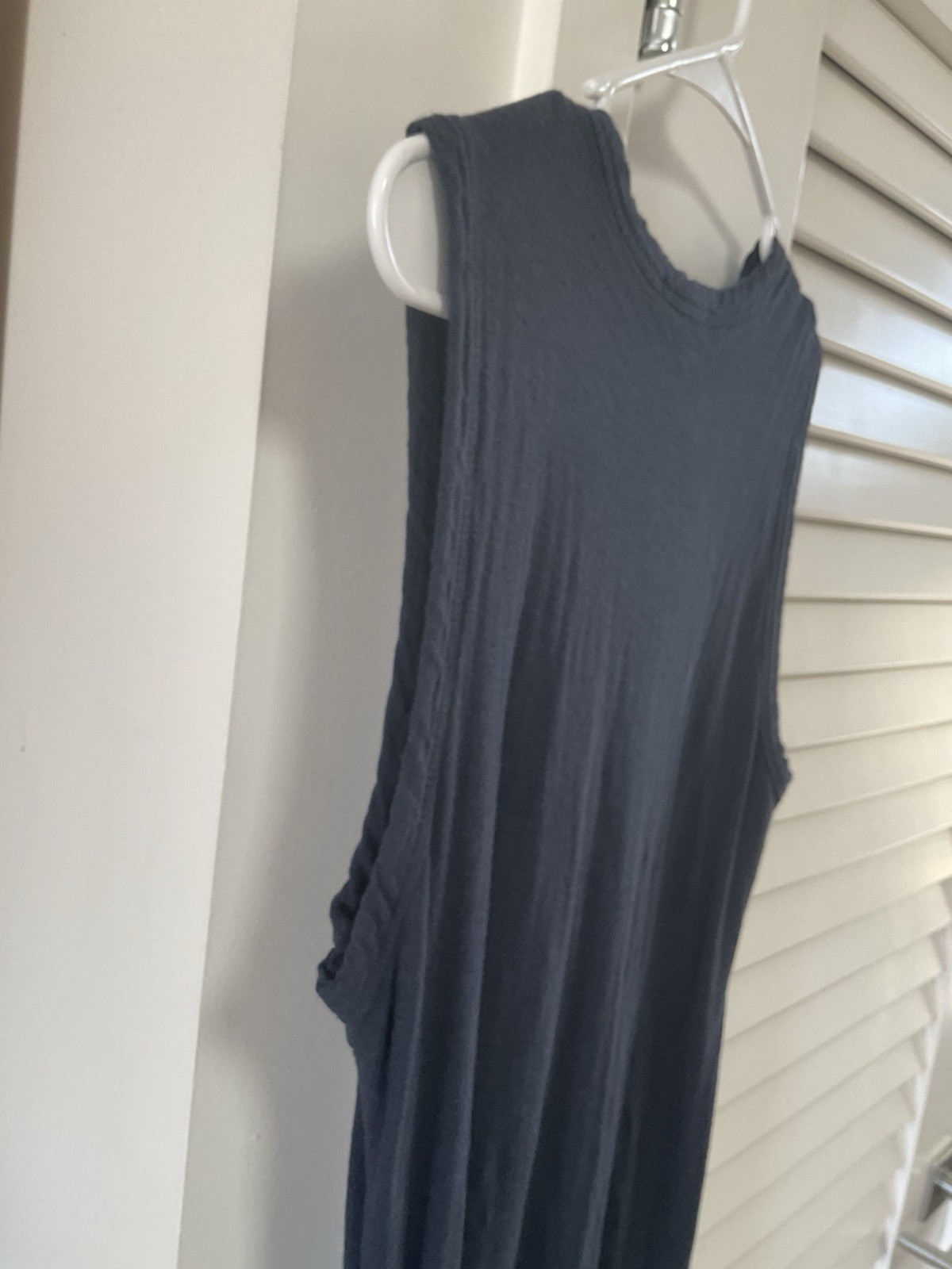 Standard James Perse Cotton Bodycon Tank Dress Women’s Size 4 Navy