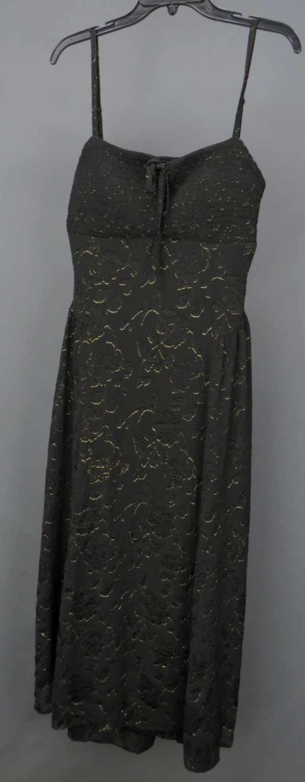 kensie Smocked Burnout-Pattern Midi Dress MSRP $138 Size 14 # 12A 2484 New