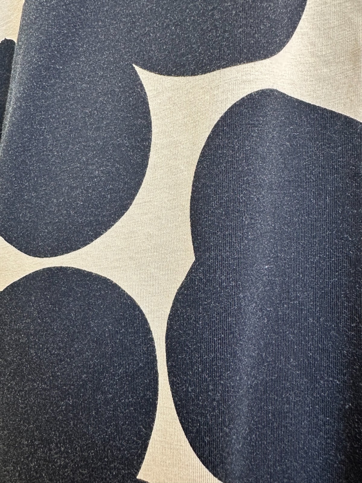 Marimekko Maksiimi Uniko A-line Cotton Jersey Big Poppies Size L Maxi Dress