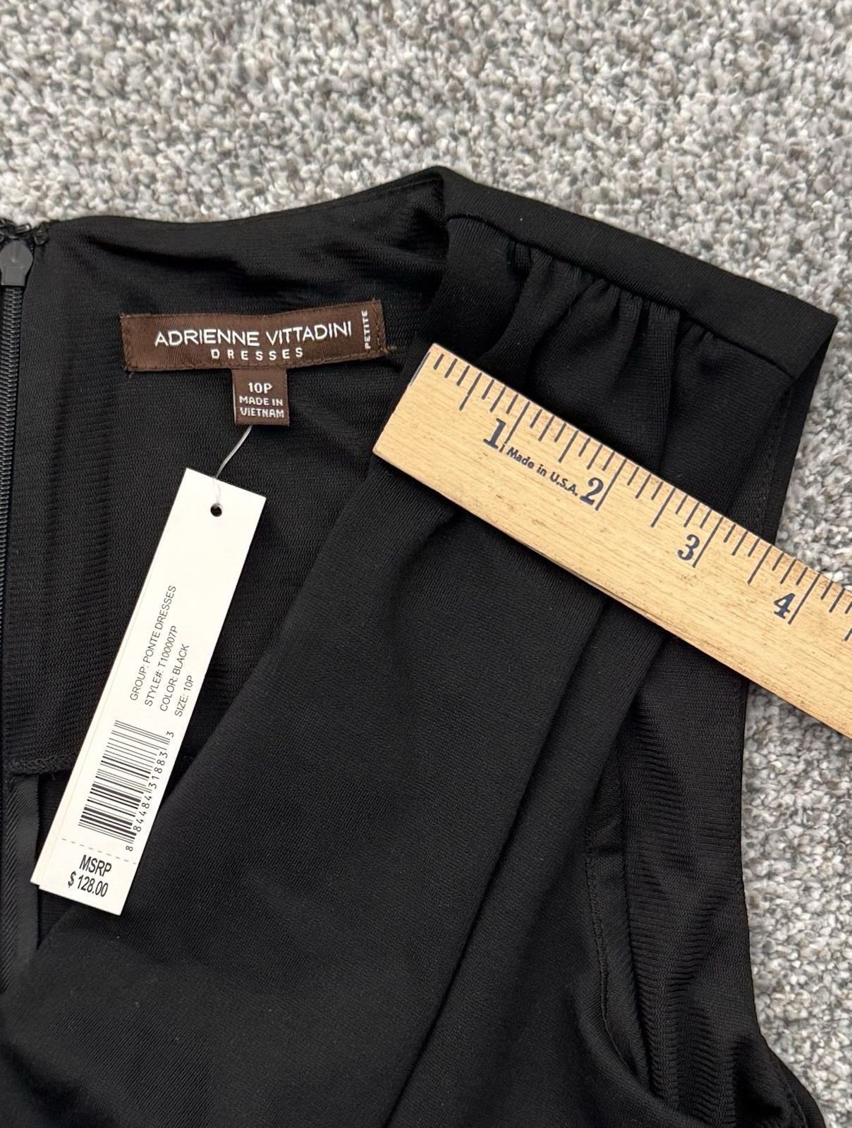 Adrienne Vittadini Dresses 10P Petite Office Chic Slinky Evening Wear Cocktail