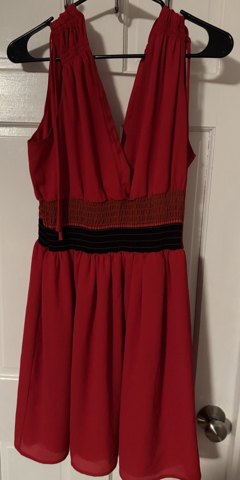 Woman’s Eva Mendes Red Dress Size Xl