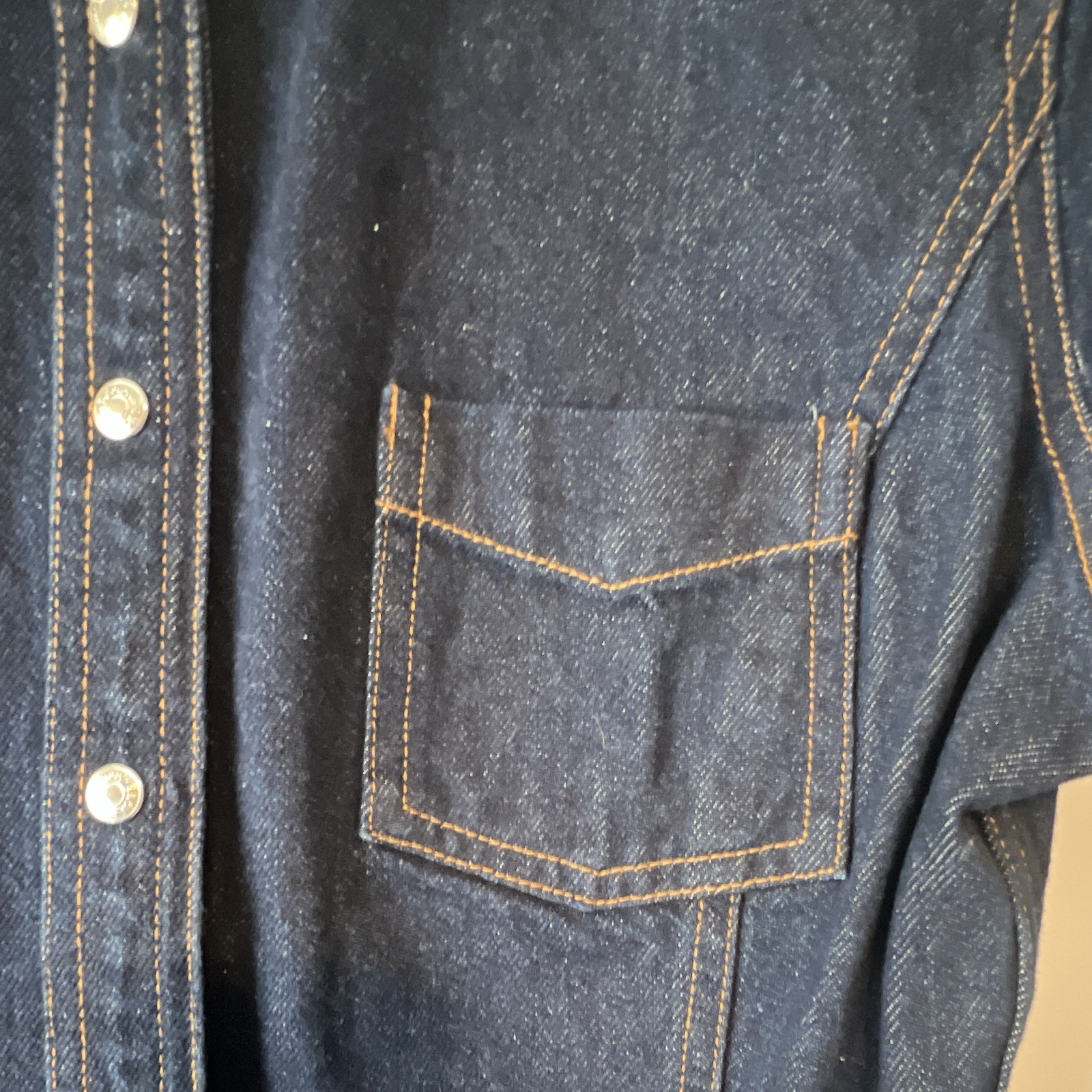 Tommy Hilfiger Shirt Dress Collared Pockets Denim Blue Short Sleeve Short 10