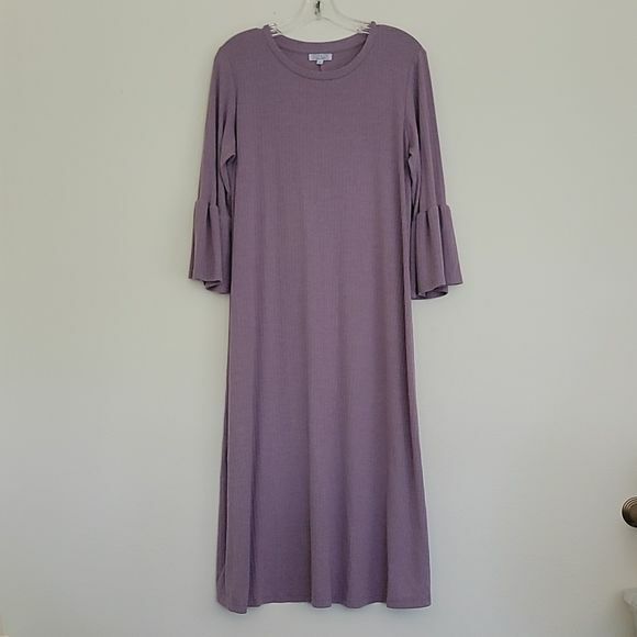 Sweet Salt Lavender Midi Dress M