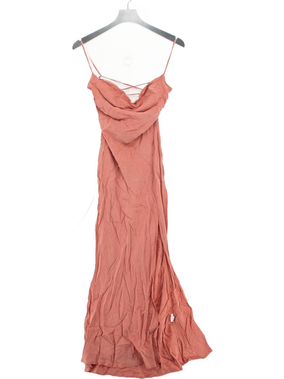 Winona Slip Maxi Dress UK12 in Orange