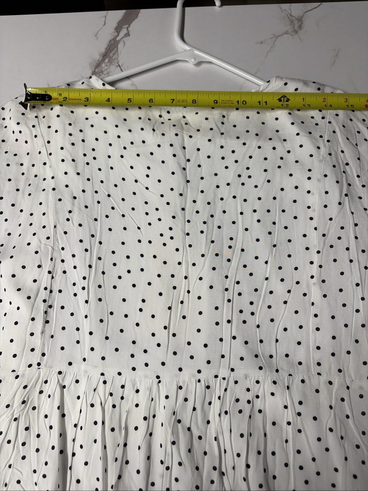 Savanna Jane Embroidered Boho Mini Dress M Polka Dot Festival Peasant Indie NWT
