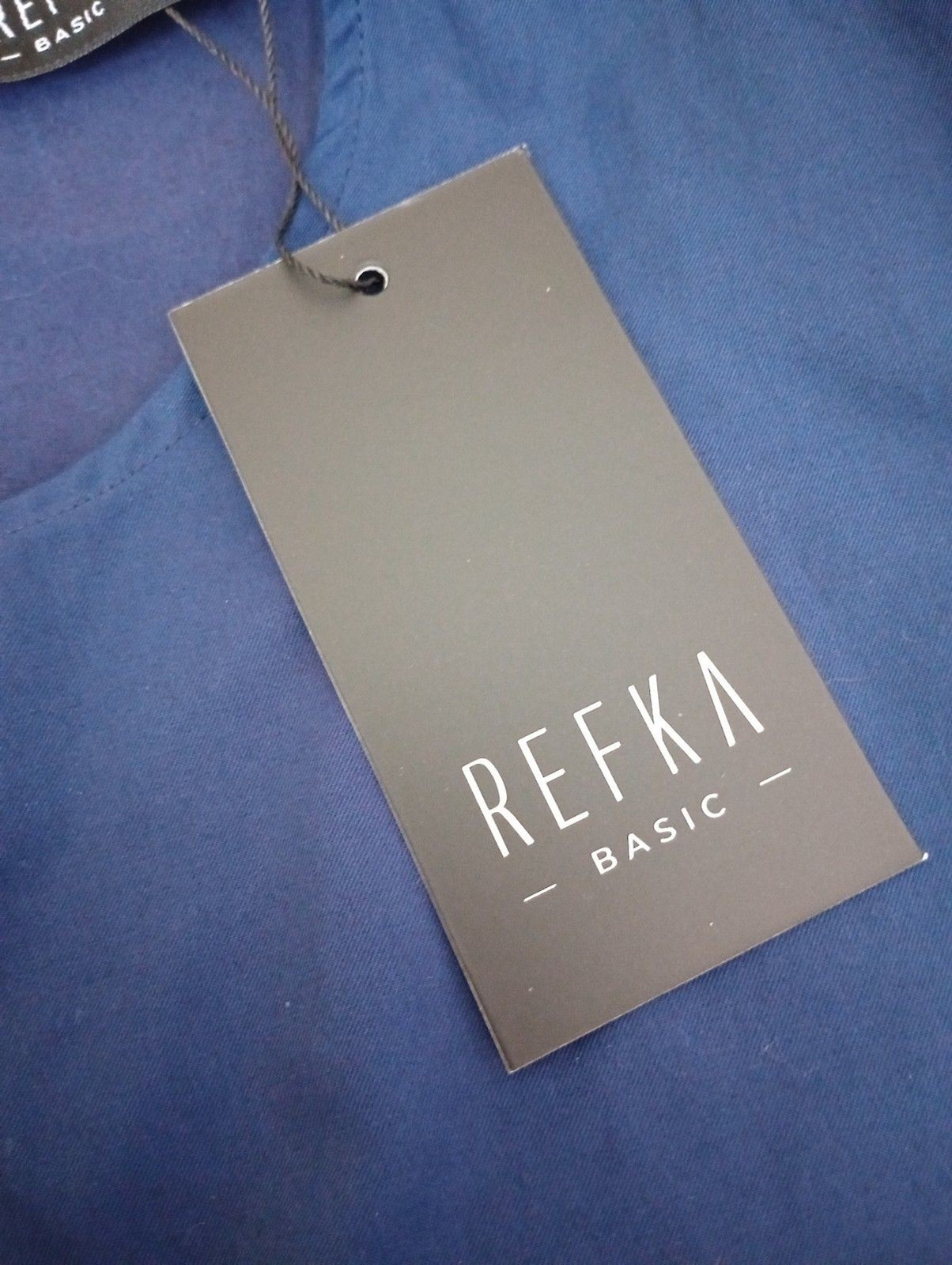 NWT Refka Navy Blue Sleeveless Sheath Style Tunic Size 12