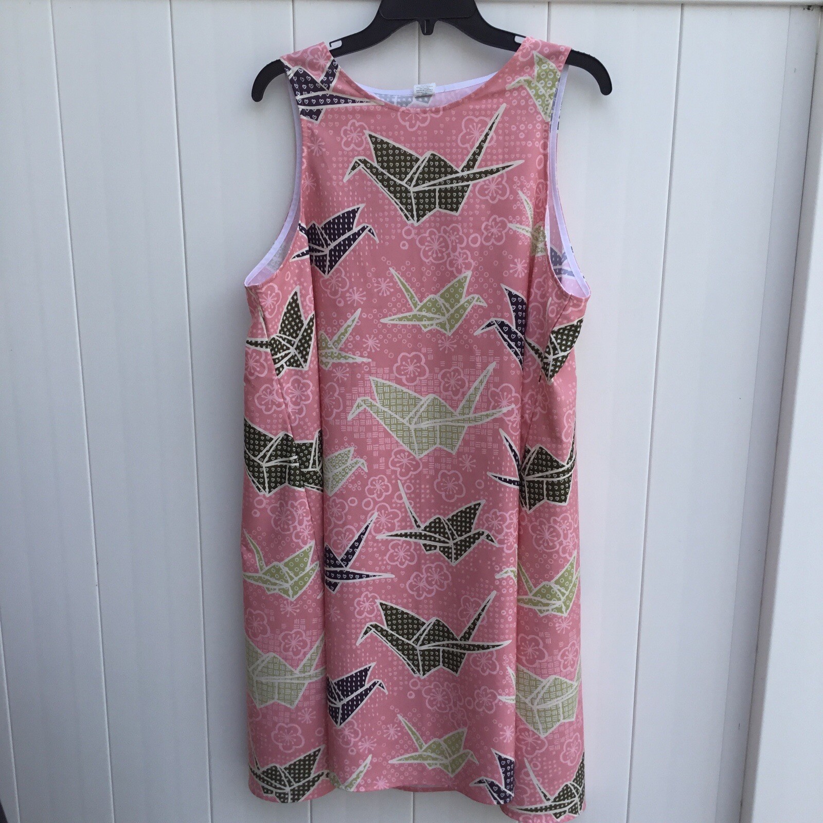 Unknown Dress Women’s 2XL Pink, Green, Browns Tank Sleeveless