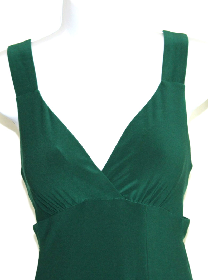 Xtraordinary Split Maxi Dress Dark Green Prom Wedding Cocktail Cruise Prom Small