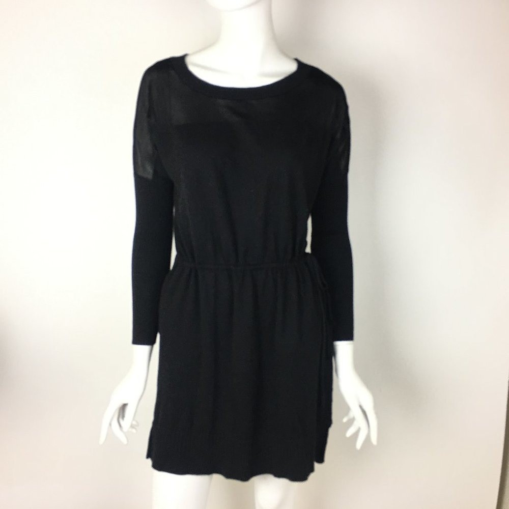 Victorias Secret Black Cashmere Blend Dress XS