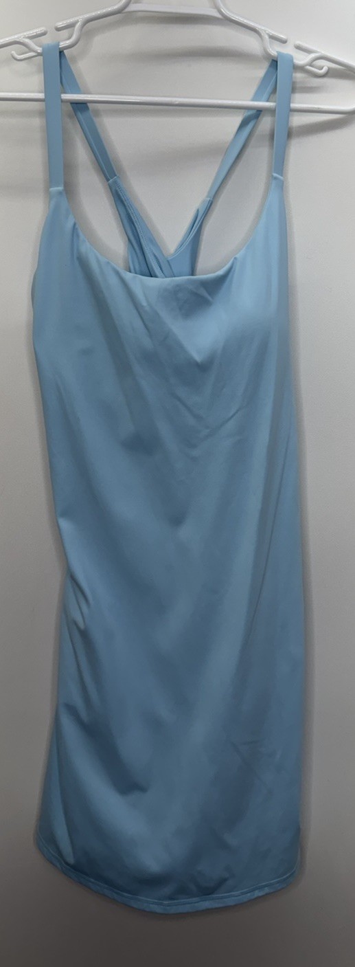 Halara NWT Athletic Dress Blue Softlyzero Plush Breathable Tennis Golf Sporty XL