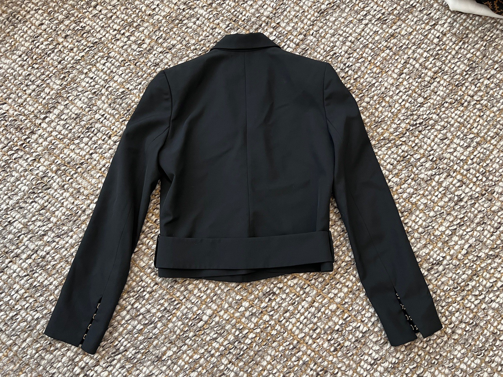 Vintage Tom Ford SS 2001 Wrap Jacket With Gold Bucket Size FR 38