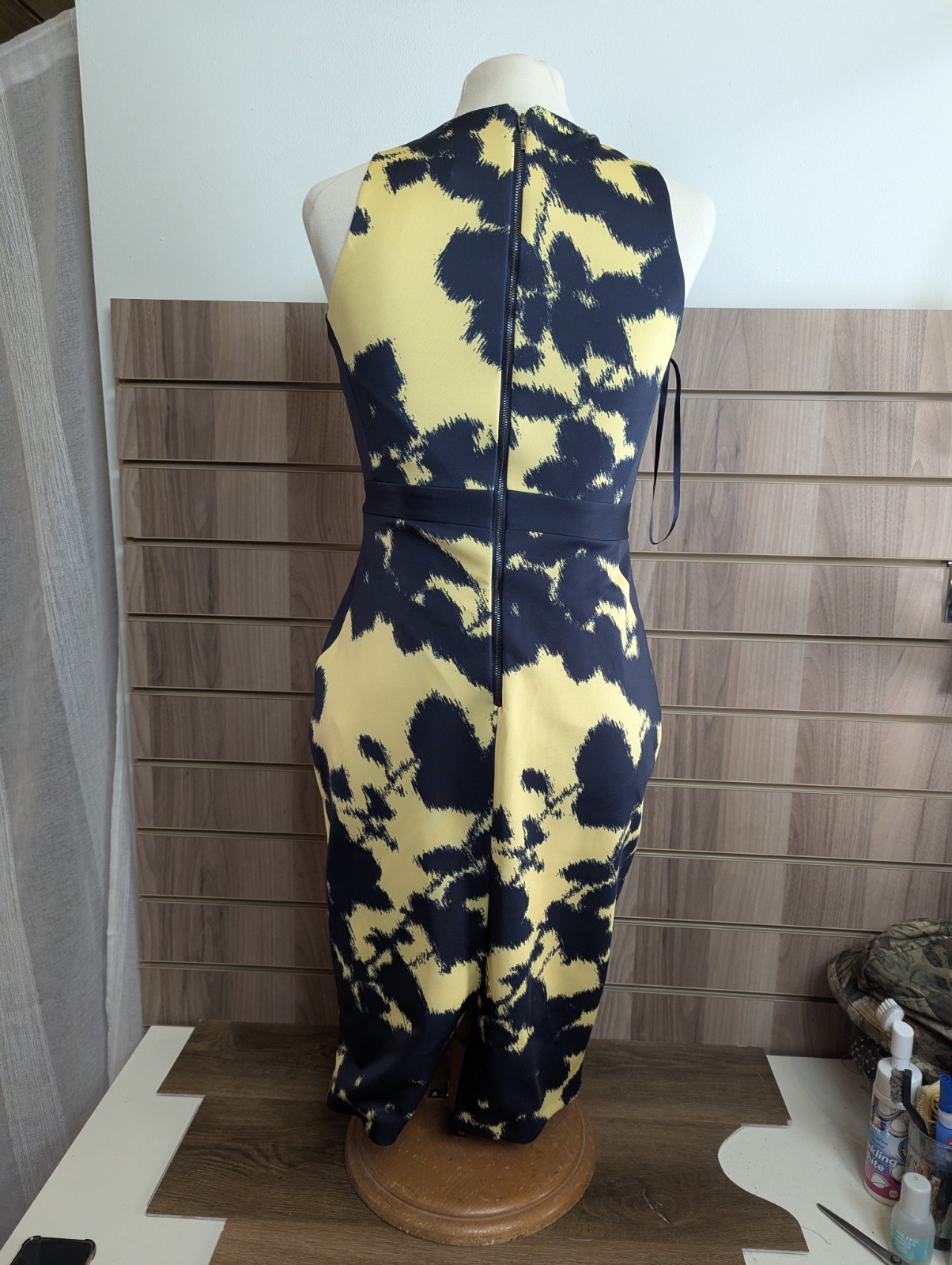 Coast Fitted Stretch Dress Ladies Summer Holiday Luxury Long Zip Flash UK 12