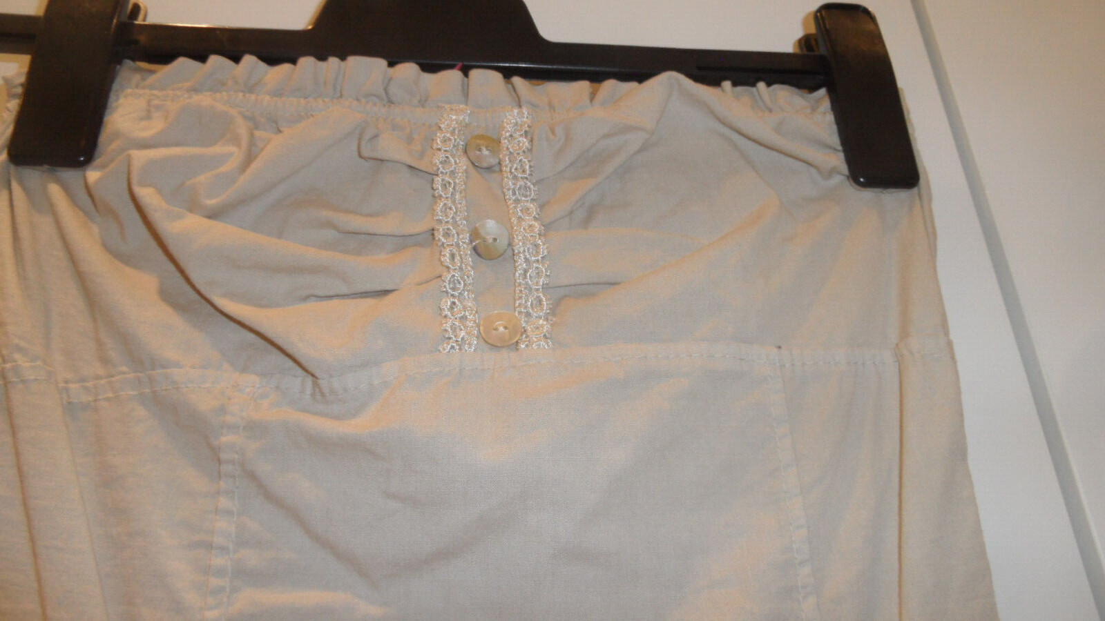 Ladies beige mini dress new, size S