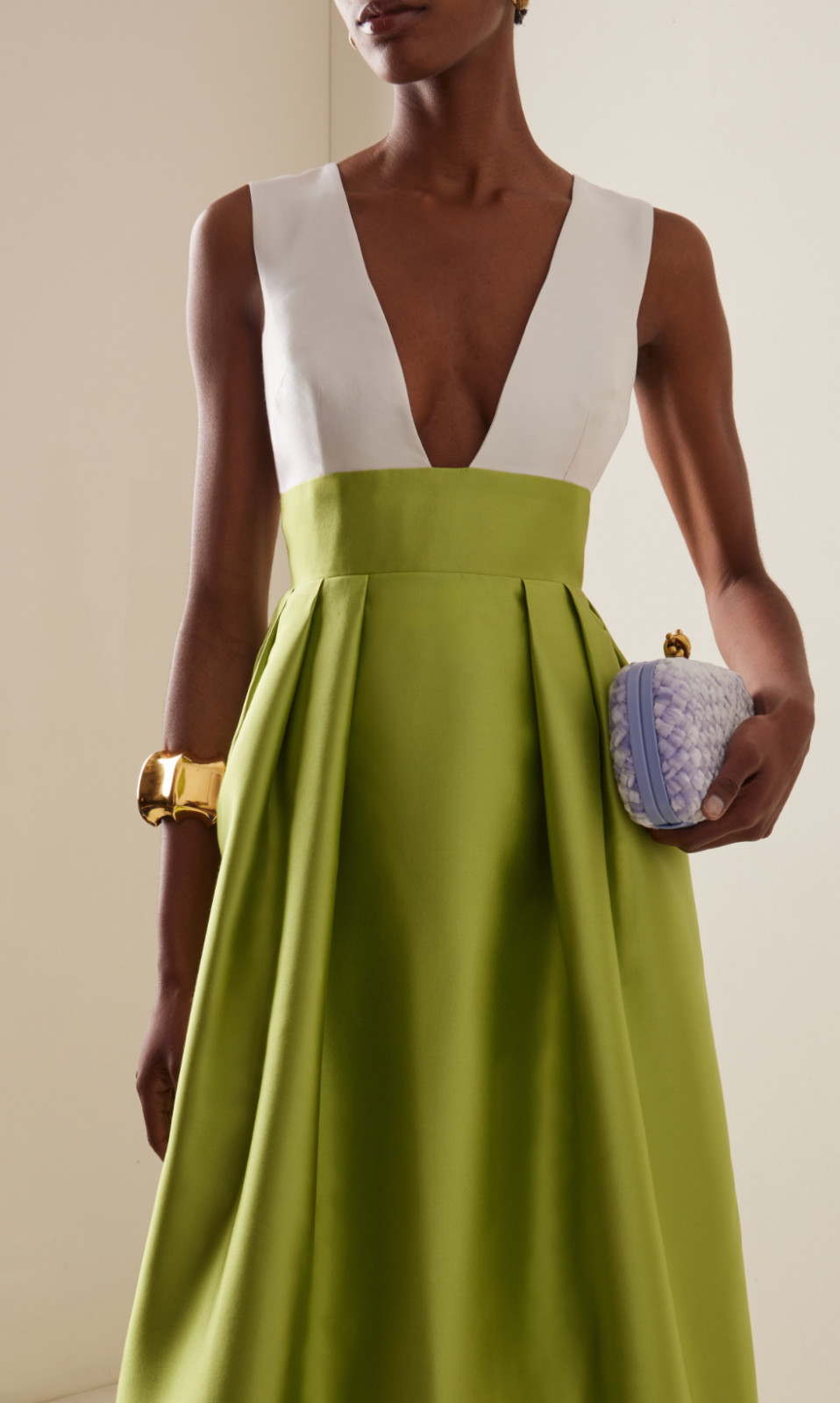 Greta Constantine Silk Faille Gown for $900 – Medium, perfect condition