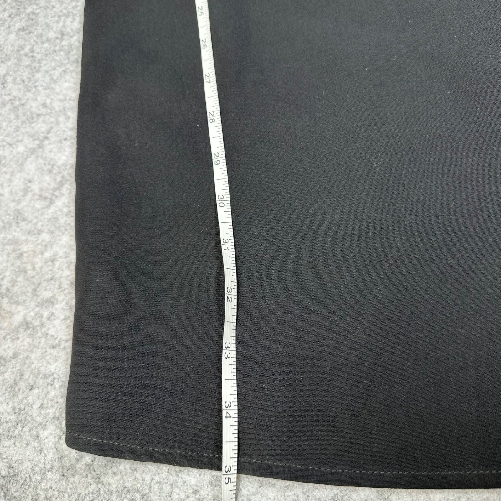 MADEWELL Black Short Sleeve V-Neck Cut-Out Detail A-Line Mini Dress Women’s 0
