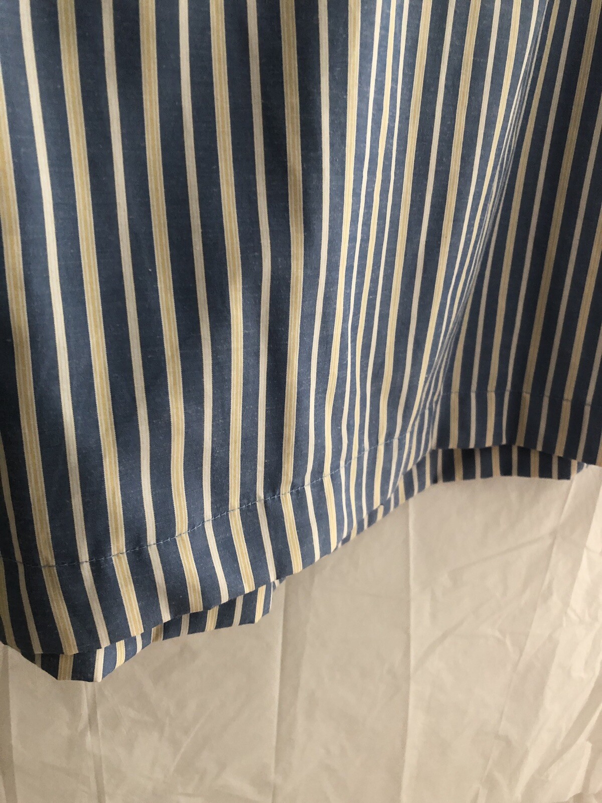 Style Envy Wrap Dress sz L Large Summer Womens Navy White