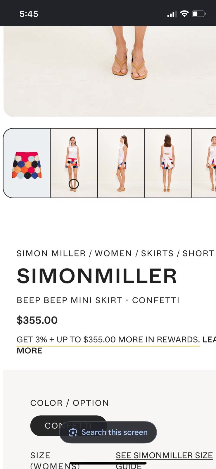 Simon Miller beep beep Maxi Dress S Confetti – Brand new Great Price!