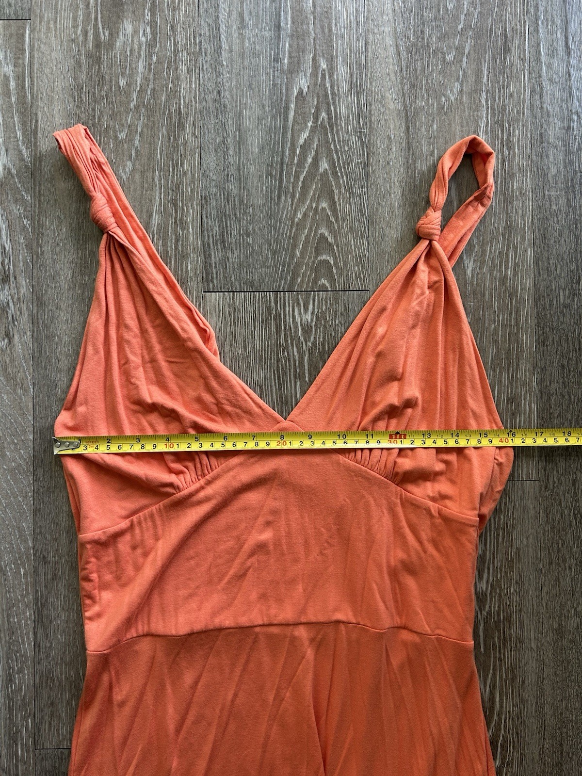 Vintage Spiegel Orange Drop Waist Maxi Gown Y2K Vacation Feminine Romantic Fairy
