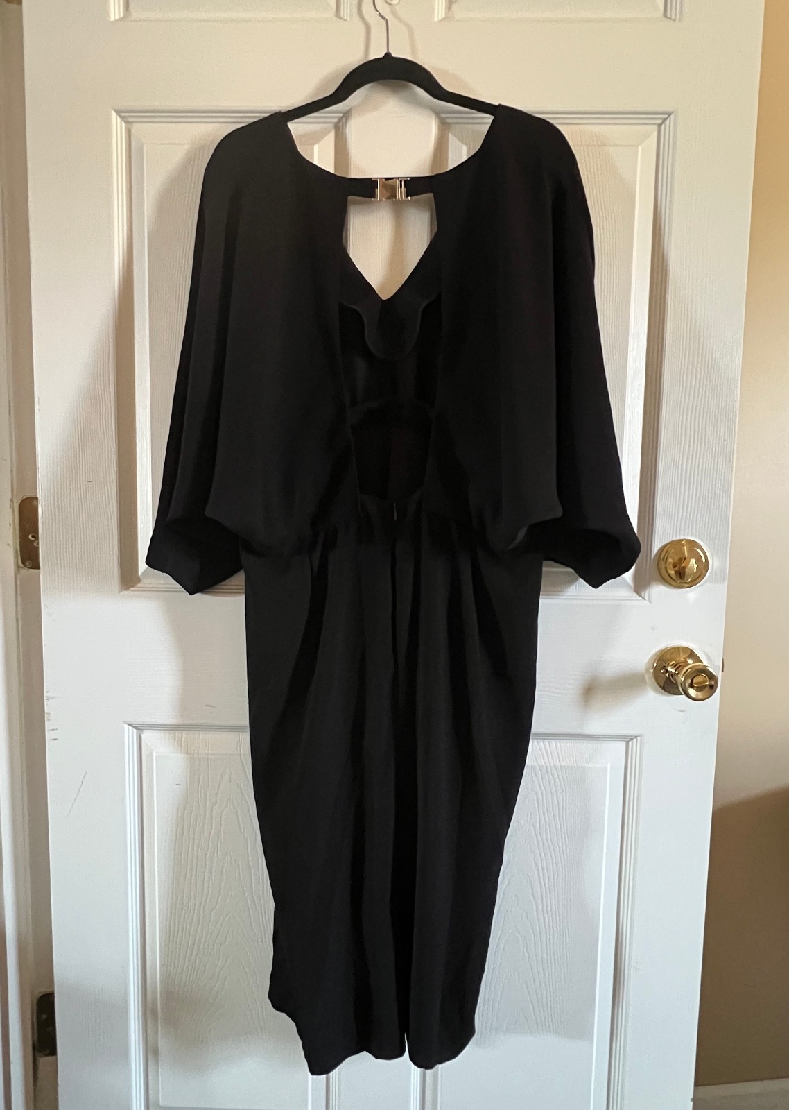 ASOS Black Bat Wing Dress Size 14 US