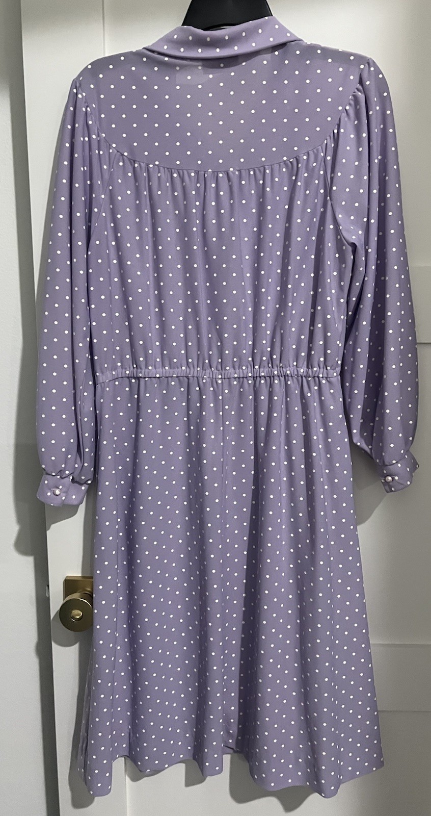 2 Vintage 70s 80s Sears Dress Pockets Granny Cottage Core The Shirt Dress Sz M L