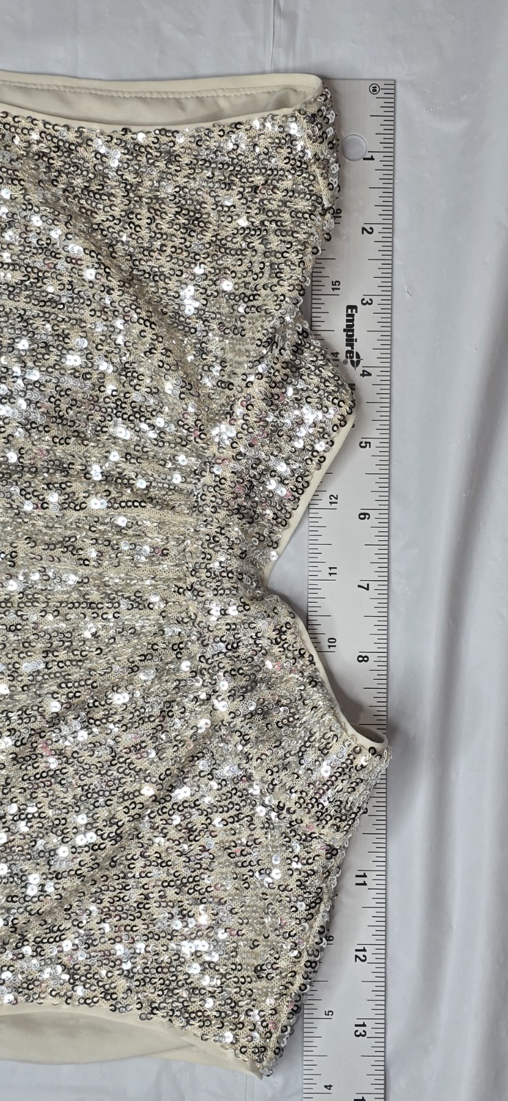 Vineyard Vines Sequin Sstin Bow Swing Dress Size Medium