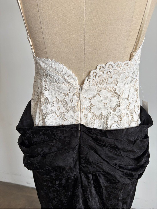 $589 NWT For Love And Lemons “Karissa” Maxi Gown in Cream Sz 8