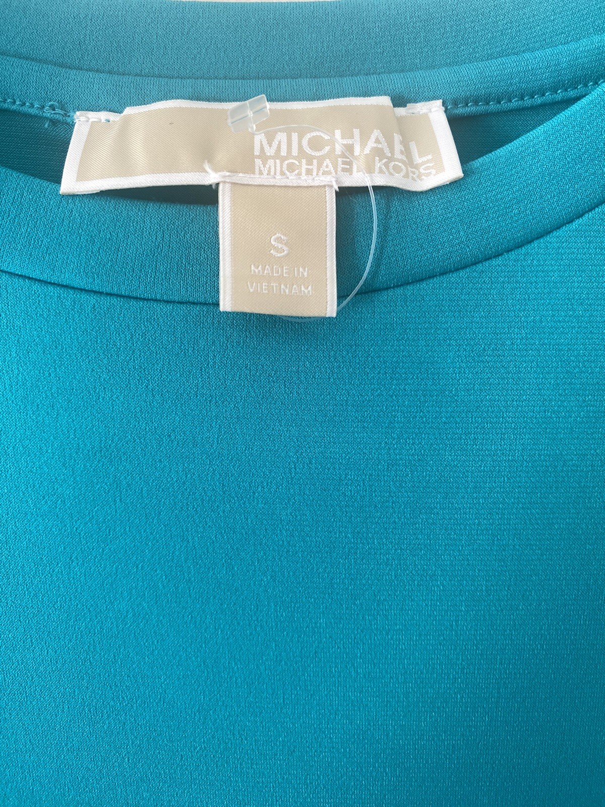 Michael Kors emerald color Fluttery Dress Stretchy Women’s Size M