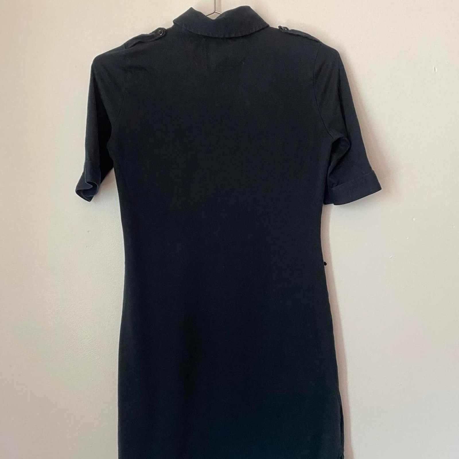 Vintage Y2K Gap Navy Blue Polo Button Up Dress Women’s XS