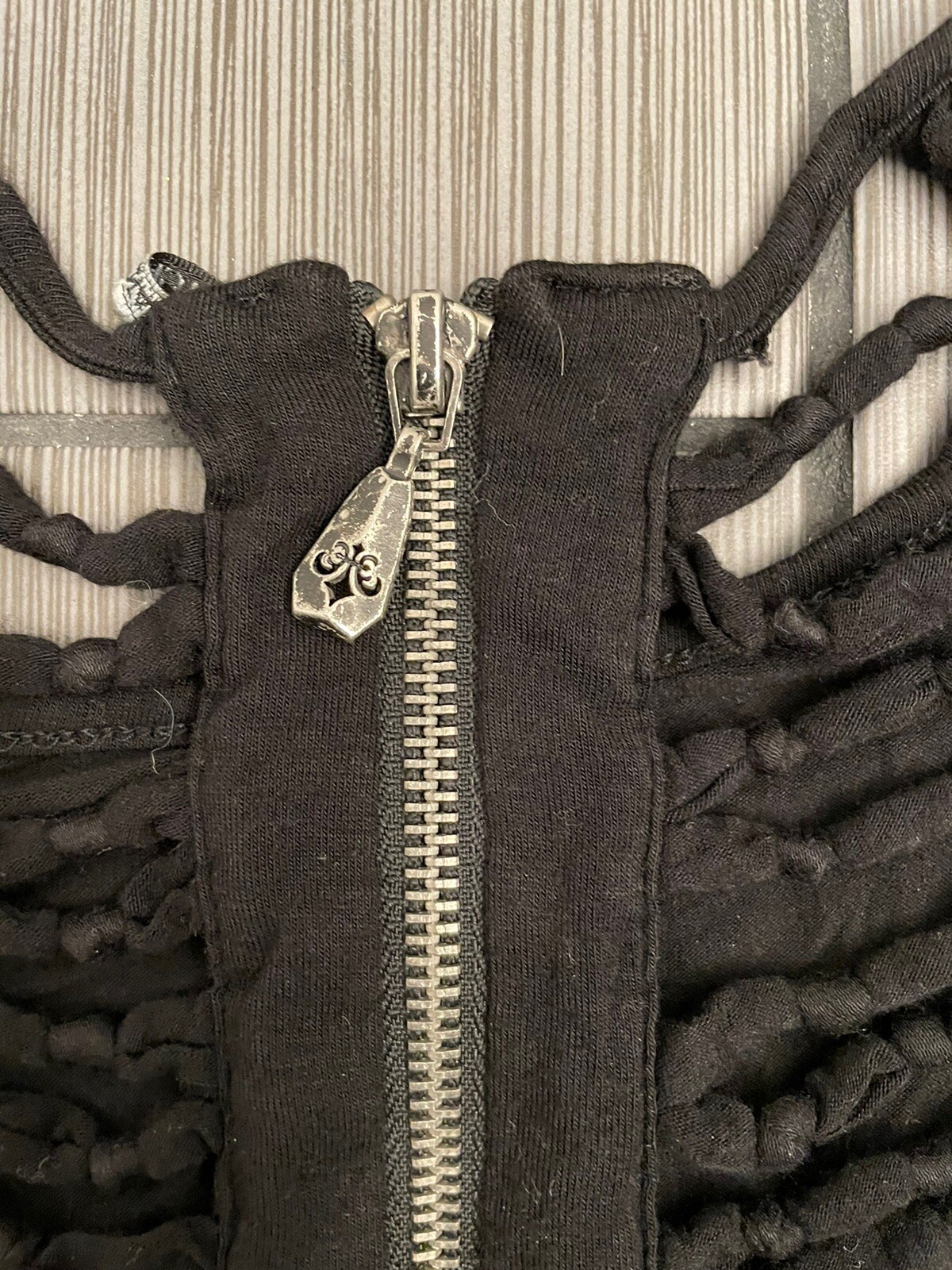 Affliction Motors Black Mini Dress Size XS Grunge Y2K Bodycon