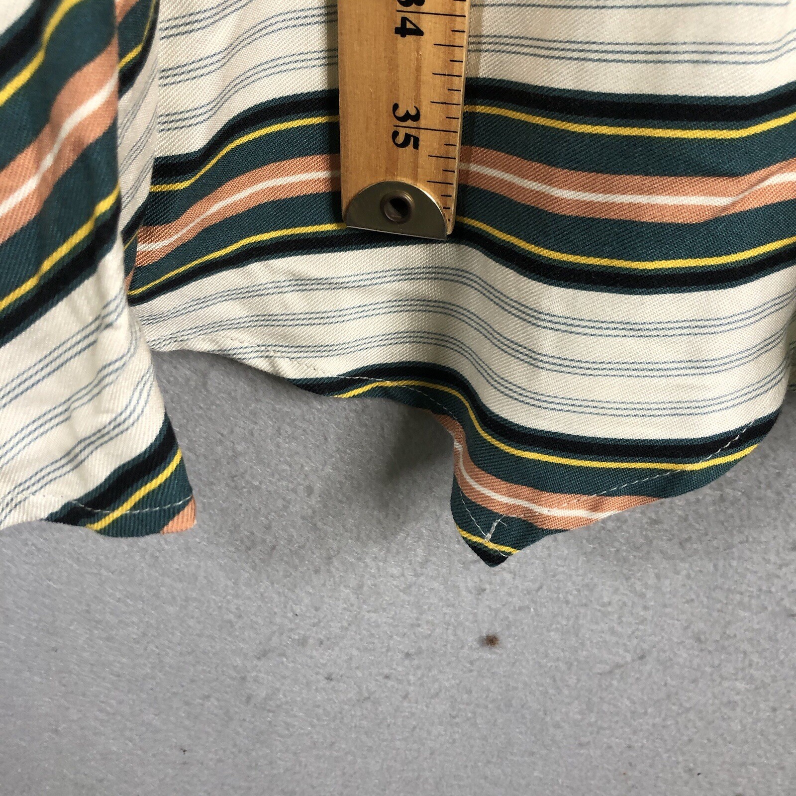BCBGeneration Dress Womens Large Striped Drop Waist Rayon Retro Modern NEW